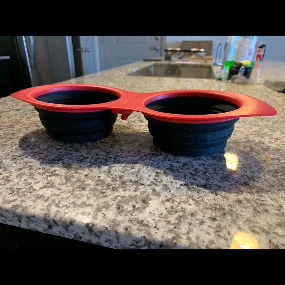 Collapseable Travel Dog Bowl